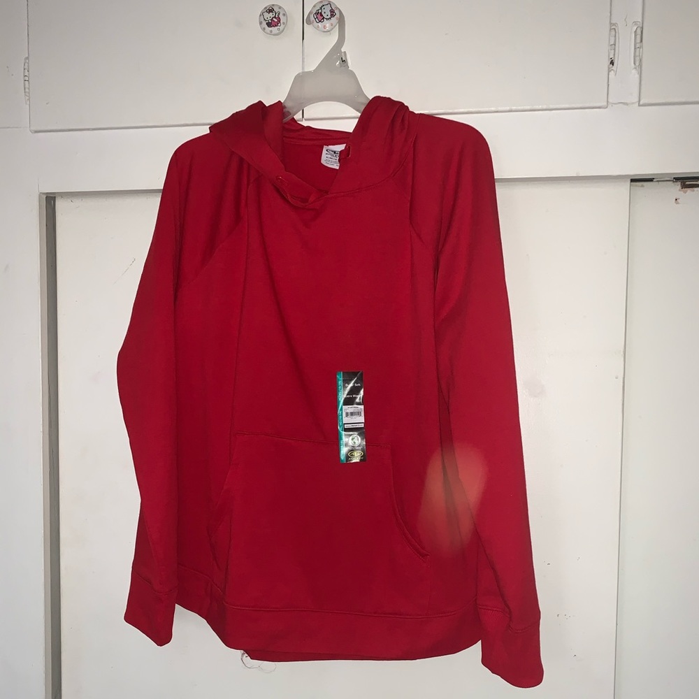 Athletic works red hoodie